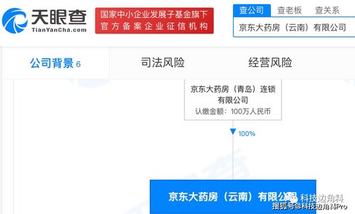 京東大藥房加碼布局云南，成立子公司深耕藥品互聯網信息服務